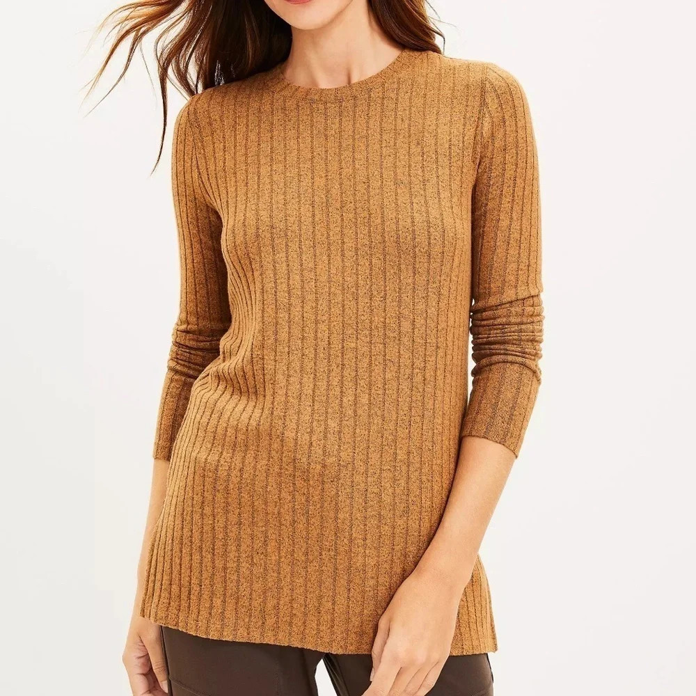 NWT L&G Brushed Ribbed Tee